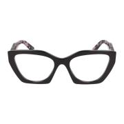 Kattenogen Bril Prada , Black , Unisex