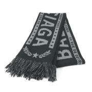 Pre-owned Wool scarves Balenciaga Vintage , Black , Unisex