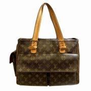 Pre-owned Canvas louis-vuitton-bags Louis Vuitton Vintage , Brown , Da...