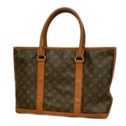 Pre-owned Canvas louis-vuitton-bags Louis Vuitton Vintage , Brown , Da...