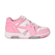 Witte Casual Sneakers Off White , Pink , Dames