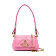 Roze Gewatteerde Schoudertas Vivienne Westwood , Pink , Dames