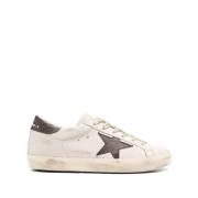 Grijze Super Star Sneakers Golden Goose , Gray , Dames