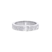 Pre-owned White Gold rings Bvlgari Vintage , Gray , Dames