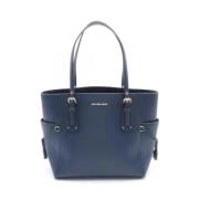 Pre-owned Leather totes Michael Kors Pre-owned , Blue , Dames