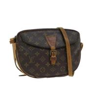 Pre-owned Canvas shoulder-bags Louis Vuitton Vintage , Brown , Dames