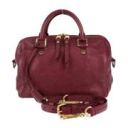 Pre-owned Leather louis-vuitton-bags Louis Vuitton Vintage , Pink , Da...