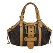 Pre-owned Canvas louis-vuitton-bags Louis Vuitton Vintage , Brown , Da...