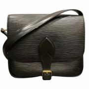 Pre-owned Leather louis-vuitton-bags Louis Vuitton Vintage , Black , D...