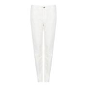 Moderne Slim Fit Broek Liu Jo , White , Dames