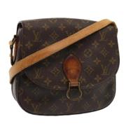 Pre-owned Canvas shoulder-bags Louis Vuitton Vintage , Brown , Dames