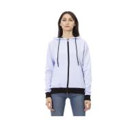 Hoodie - Dubbele Kleur Baldinini , Purple , Dames