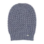 Blauwe Avion Alpaca Wol Hoed Herno , Blue , Dames