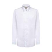 Witte textieloverhemd voor mannen Guess , White , Heren