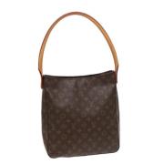 Pre-owned Canvas louis-vuitton-bags Louis Vuitton Vintage , Brown , Da...