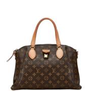 Pre-owned Canvas louis-vuitton-bags Louis Vuitton Vintage , Brown , Da...