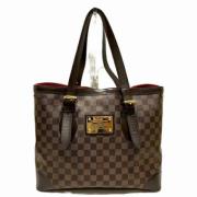 Pre-owned Canvas totes Louis Vuitton Vintage , Brown , Dames