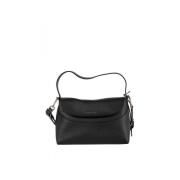 Leren Dames Handtas Orciani , Black , Dames