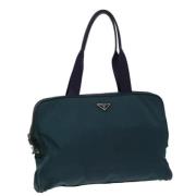 Pre-owned Nylon handbags Prada Vintage , Green , Dames