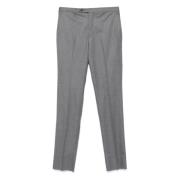 Luxe Wol Kasjmier Broek Rota , Gray , Heren