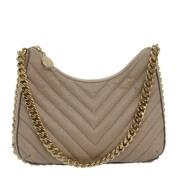 Pre-owned Suede shoulder-bags Stella McCartney Pre-owned , Beige , Dam...