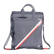 Blauwe Aktetas met Laptoptas Tommy Hilfiger , Blue , Heren