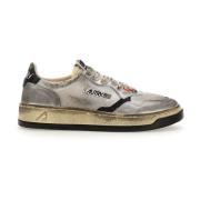 Vintage Sneakers met Distressed Look Autry , Gray , Dames