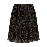 A-lijn Mini Rok Liu Jo , Black , Dames