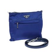 Pre-owned Nylon prada-bags Prada Vintage , Blue , Dames