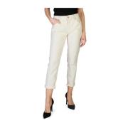 Knoop en Rits Jeans Collectie Pepe Jeans , White , Dames