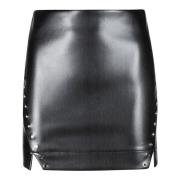 Stijlvolle Mini Rok voor Vrouwen Patrizia Pepe , Black , Dames