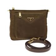 Pre-owned Nylon prada-bags Prada Vintage , Brown , Dames