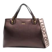 Handtas met Afneembare Pochette Liu Jo , Brown , Dames