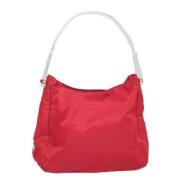 Pre-owned Nylon prada-bags Prada Vintage , Pink , Dames