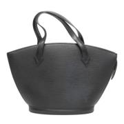 Pre-owned Leather louis-vuitton-bags Louis Vuitton Vintage , Black , D...