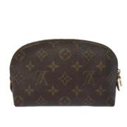 Pre-owned Canvas pouches Louis Vuitton Vintage , Brown , Dames