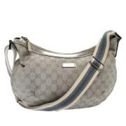 Pre-owned Canvas gucci-bags Gucci Vintage , Gray , Dames