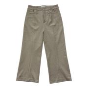 Broek met Geometrisch Patroon Dondup , Brown , Dames