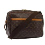 Pre-owned Canvas shoulder-bags Louis Vuitton Vintage , Brown , Dames