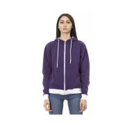 Stijlvolle Zip-through Sweatshirt voor Dames Baldinini , Multicolor , ...