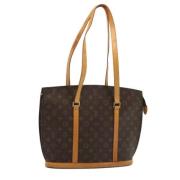 Pre-owned Canvas shoulder-bags Louis Vuitton Vintage , Brown , Dames