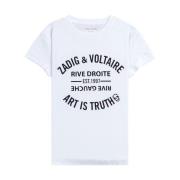 Walk Blason Shirts Zadig & Voltaire , White , Dames