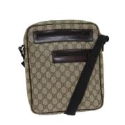 Pre-owned Leather gucci-bags Gucci Vintage , Beige , Dames