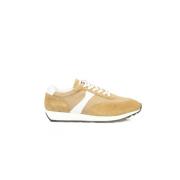 Heren Hoge Sneakers Front Logo Cerruti 1881 , Beige , Heren