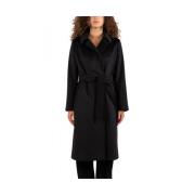 Damesjas met kraag Max Mara , Black , Dames