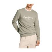 Moderne Crew Neck Sweatshirt Pepe Jeans , Green , Heren