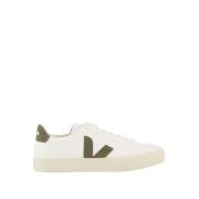 Campo Sneaker Leer Wit/Khaki Veja , White , Heren