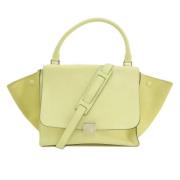 Pre-owned Leather celine-bags Celine Vintage , Yellow , Dames