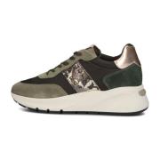 Groene Sneakers voor Dames Nerogiardini , Green , Dames