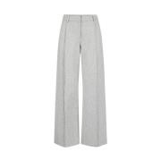 Moderne dubbele technische stoffen broek Iceberg , Gray , Dames